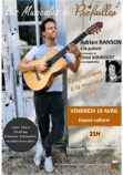 Affiche concert Adrien RANSON, Chloé BOURSICOT